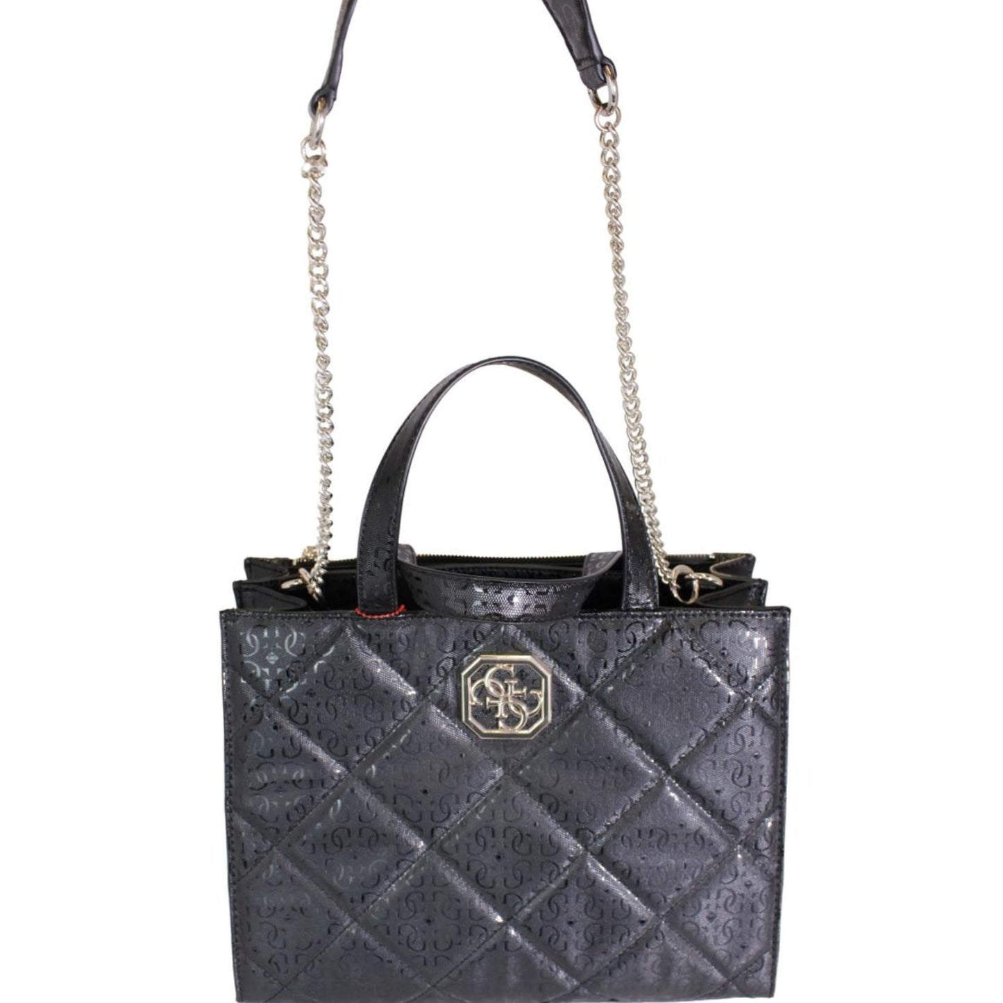 Bolsa Negra Tote Guess SG797107 Sofisticación Femenina