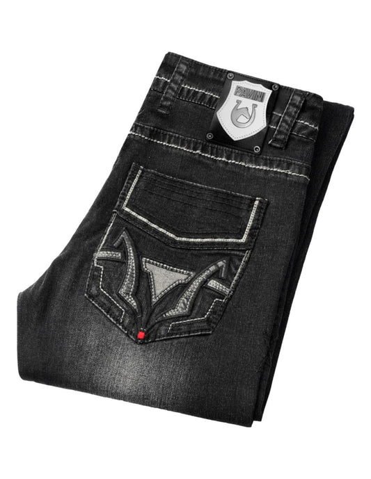 Pantalon Para Hombre Marca Pavini HJ-36-BLACK