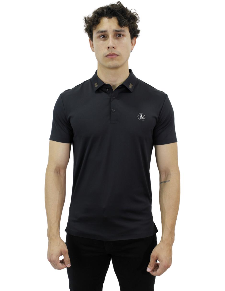 Playera Polo Para Caballero Marca Huggo Valentino HV-49