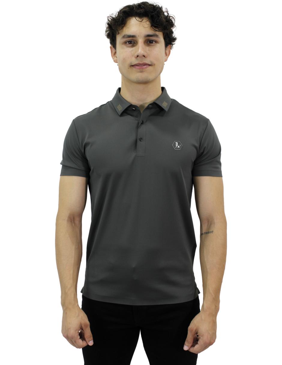 Playera Polo Para Caballero Marca Huggo Valentino HV-49