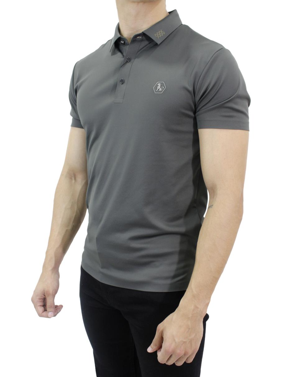 Playera Polo Para Caballero Marca Huggo Valentino HV-49
