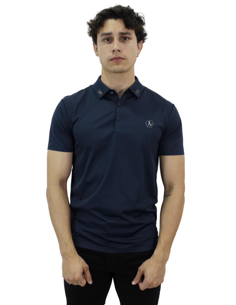 Playera Polo Para Caballero Marca Huggo Valentino HV-49