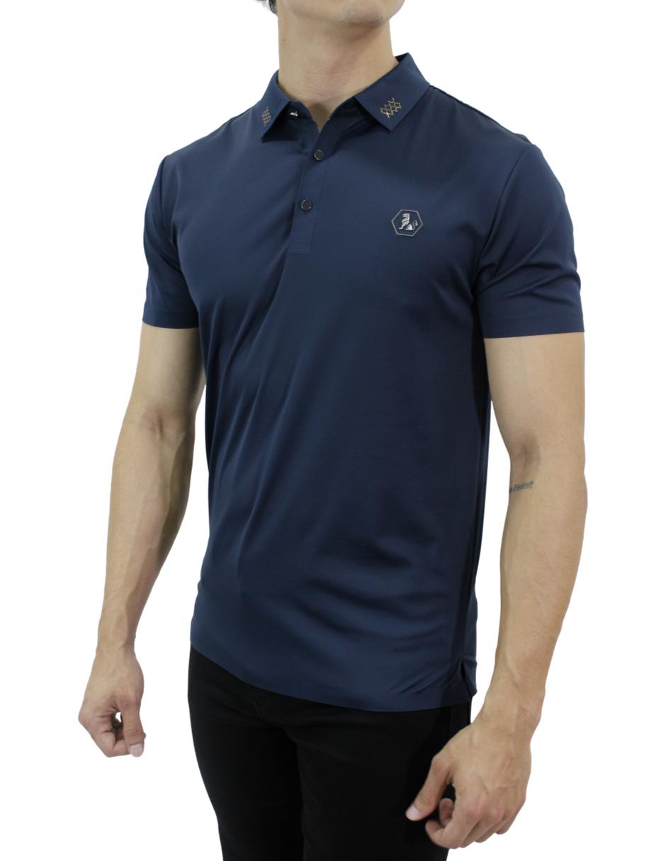 Playera Polo Para Caballero Marca Huggo Valentino HV-49