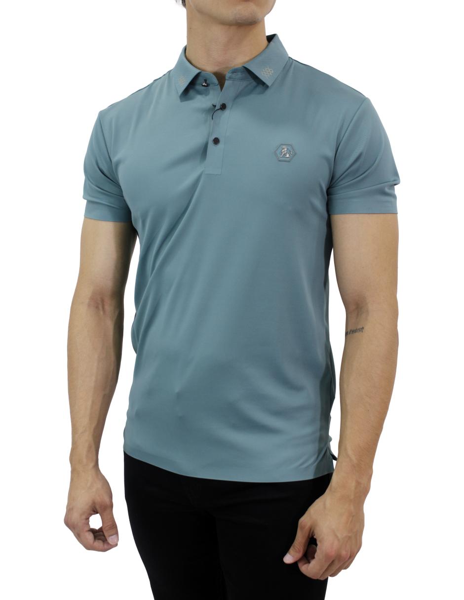 Playera Polo Para Caballero Marca Huggo Valentino HV-49