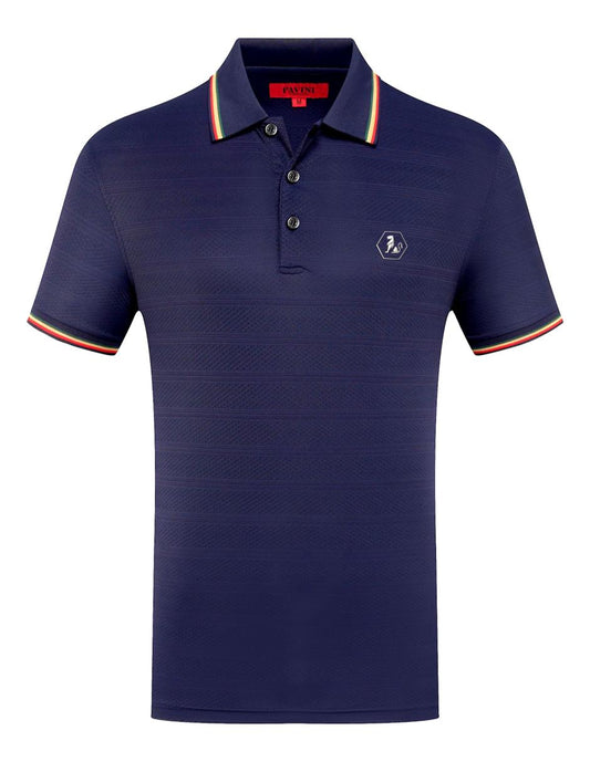 Playera Para Hombre Marca Pavini HV-50-NAVY