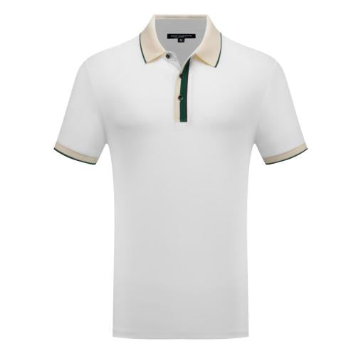 Playera Para Hombre Marca Huggo Valentino HV-69 White