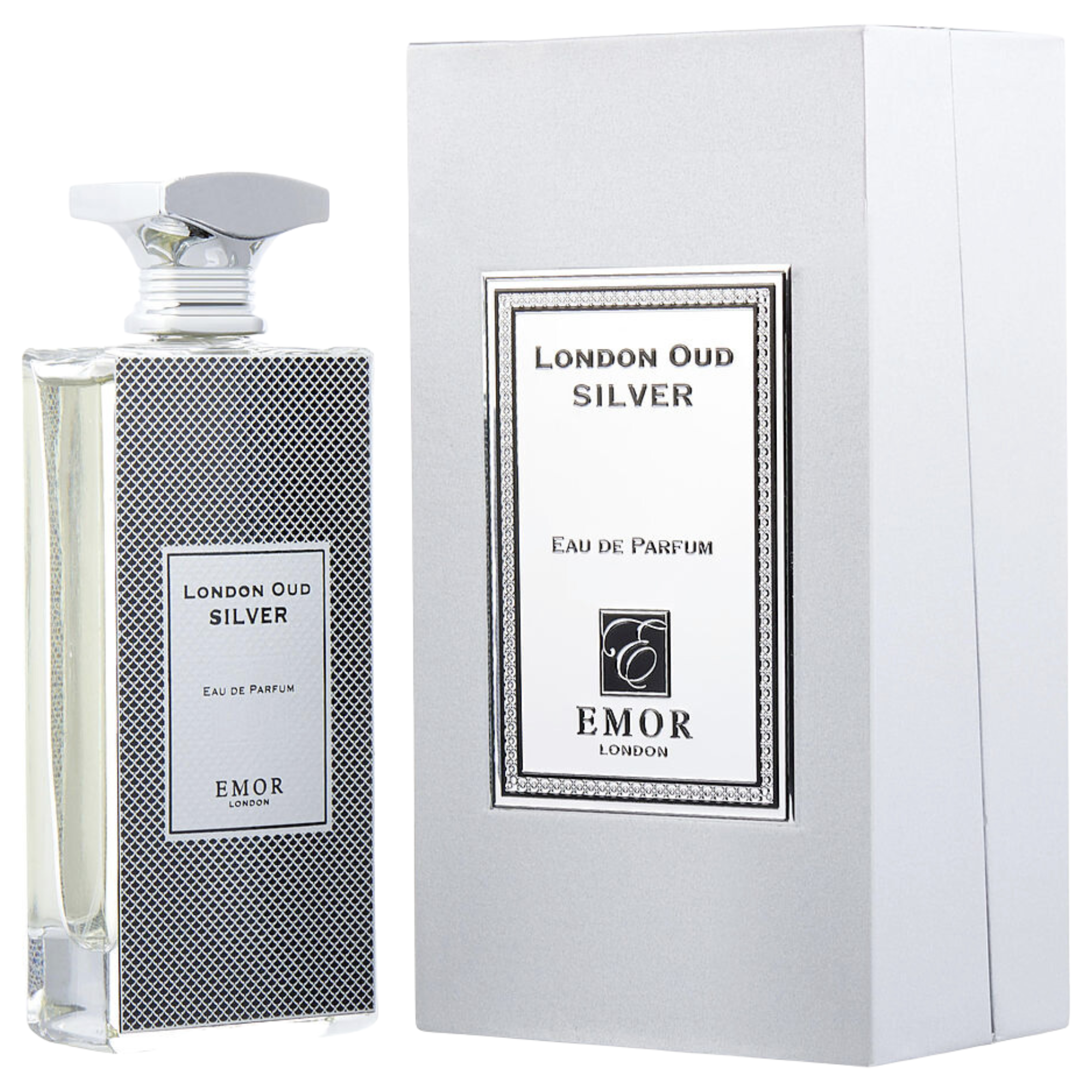 Perfume para Hombre EMOR LONDON OUD SILVER 125ml EDP