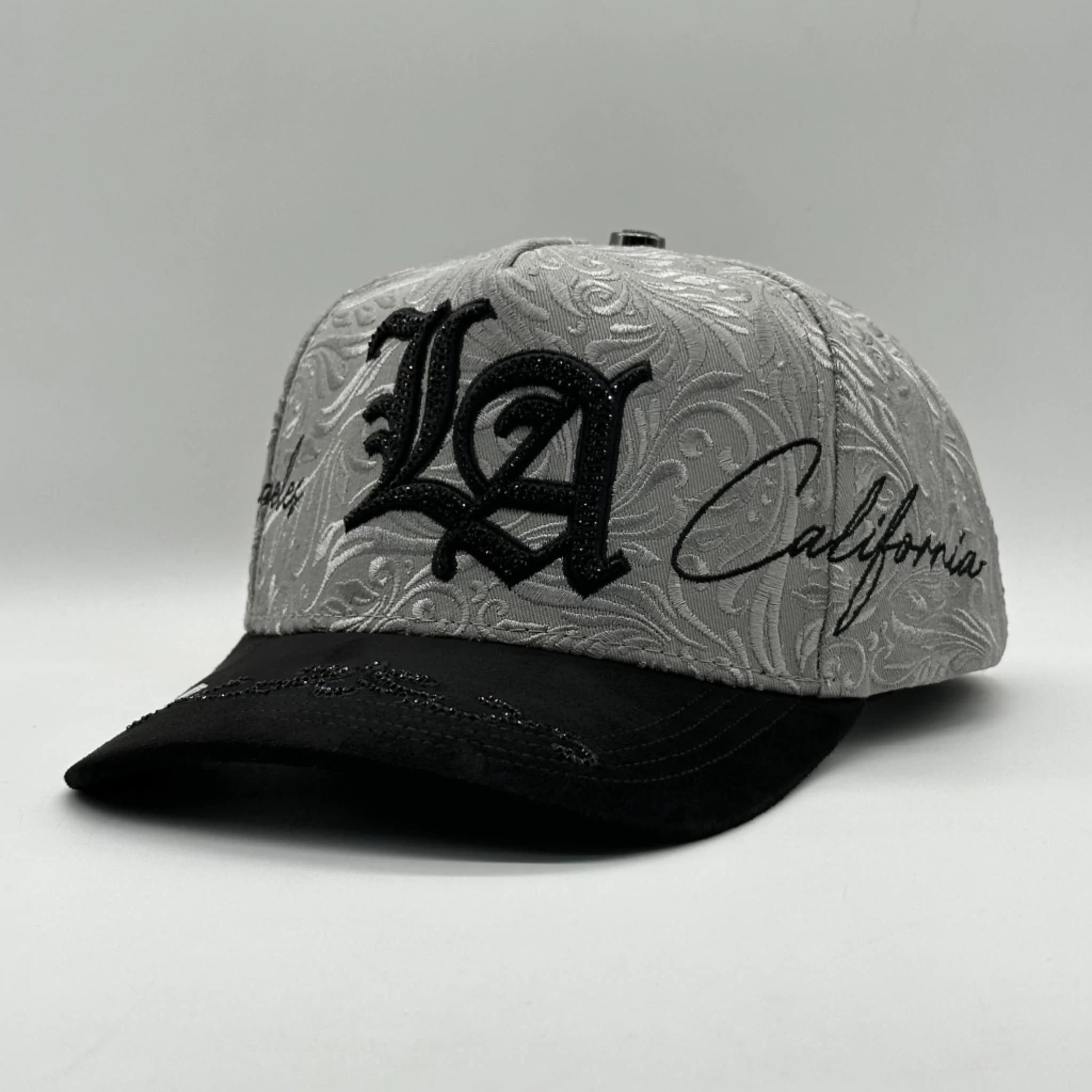 GORRA BIG BOSS // LOS ANGELES CALIFORNIA GRIS