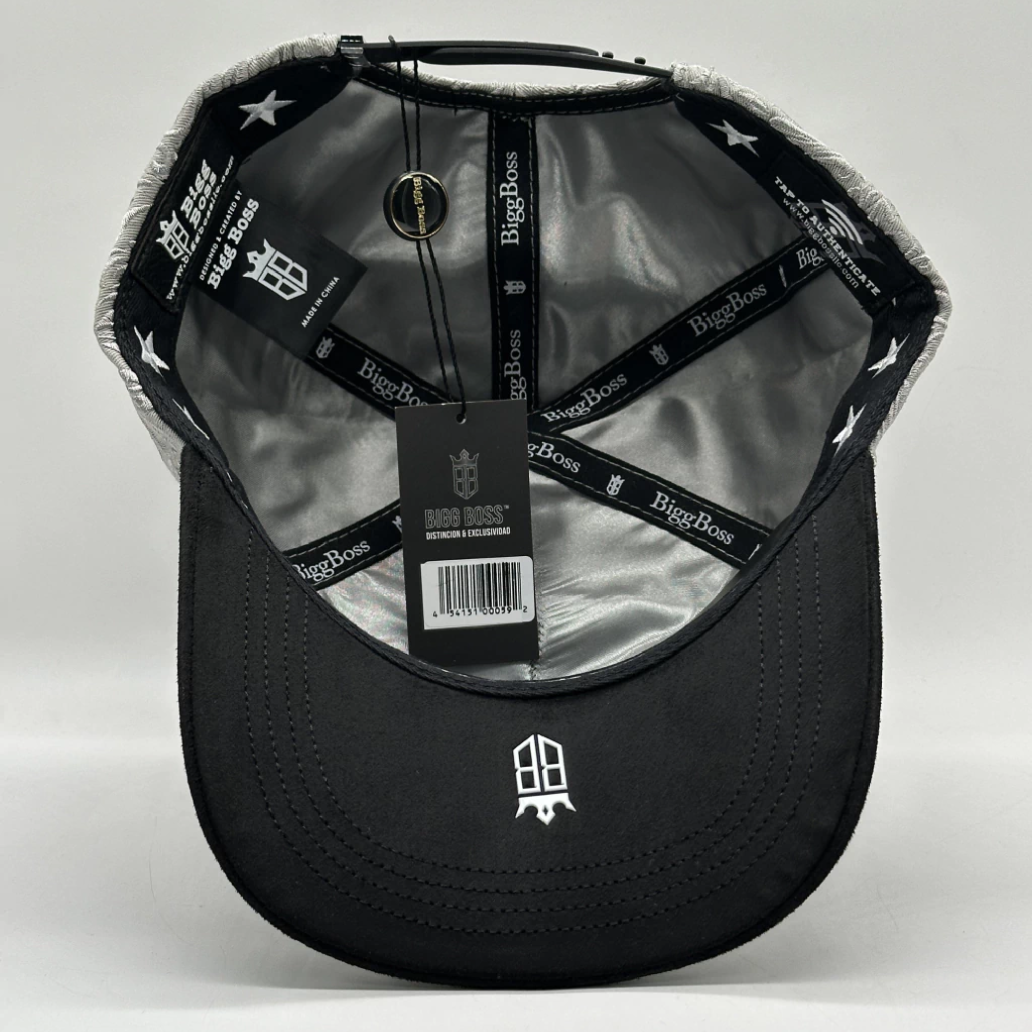 GORRA BIG BOSS // LOS ANGELES CALIFORNIA GRIS