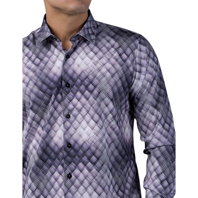 Camisa Benzini Para Caballero Multicolor Ls5051-multi