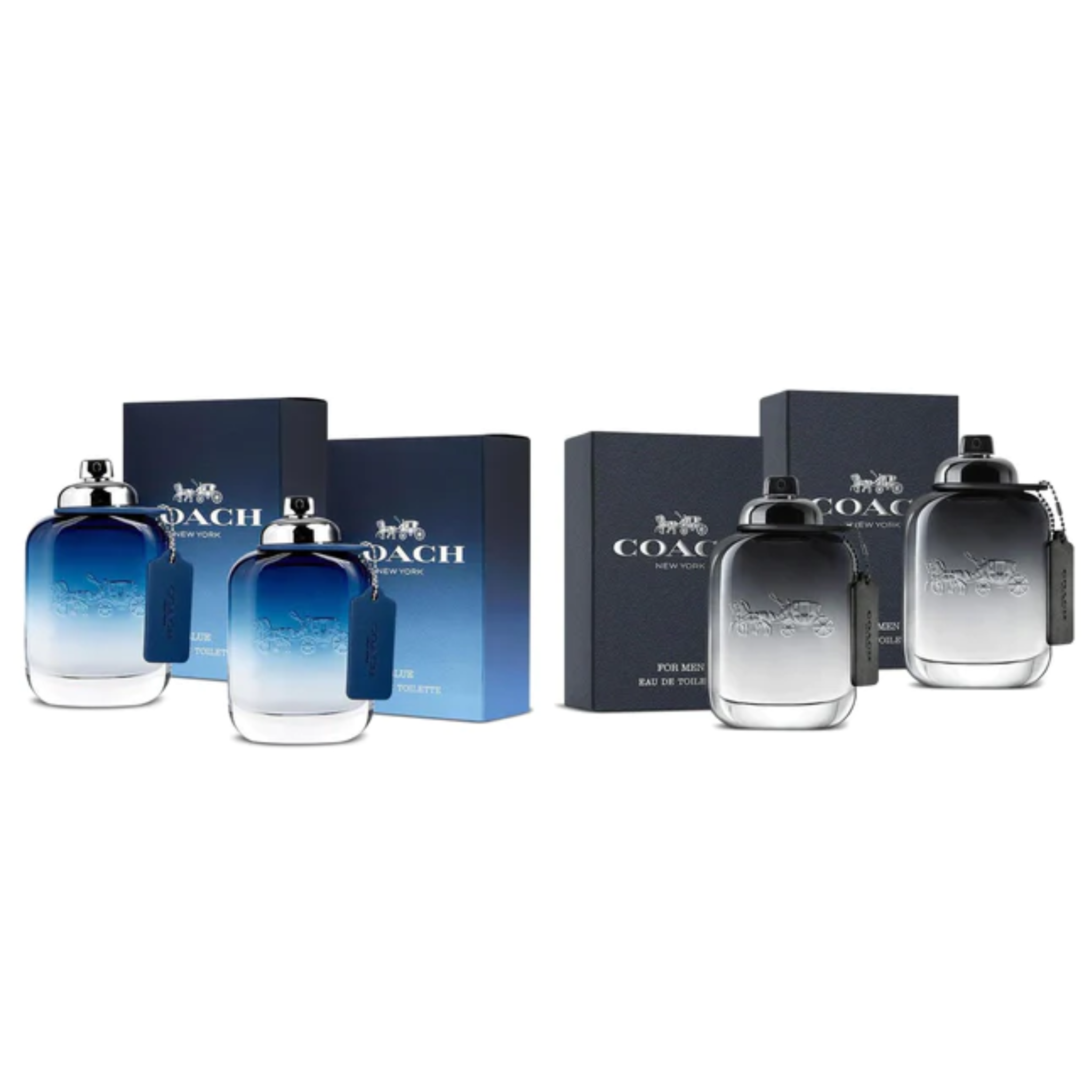 Mini Set 4 Piezas Coach New York Para Hombre 4.5ML