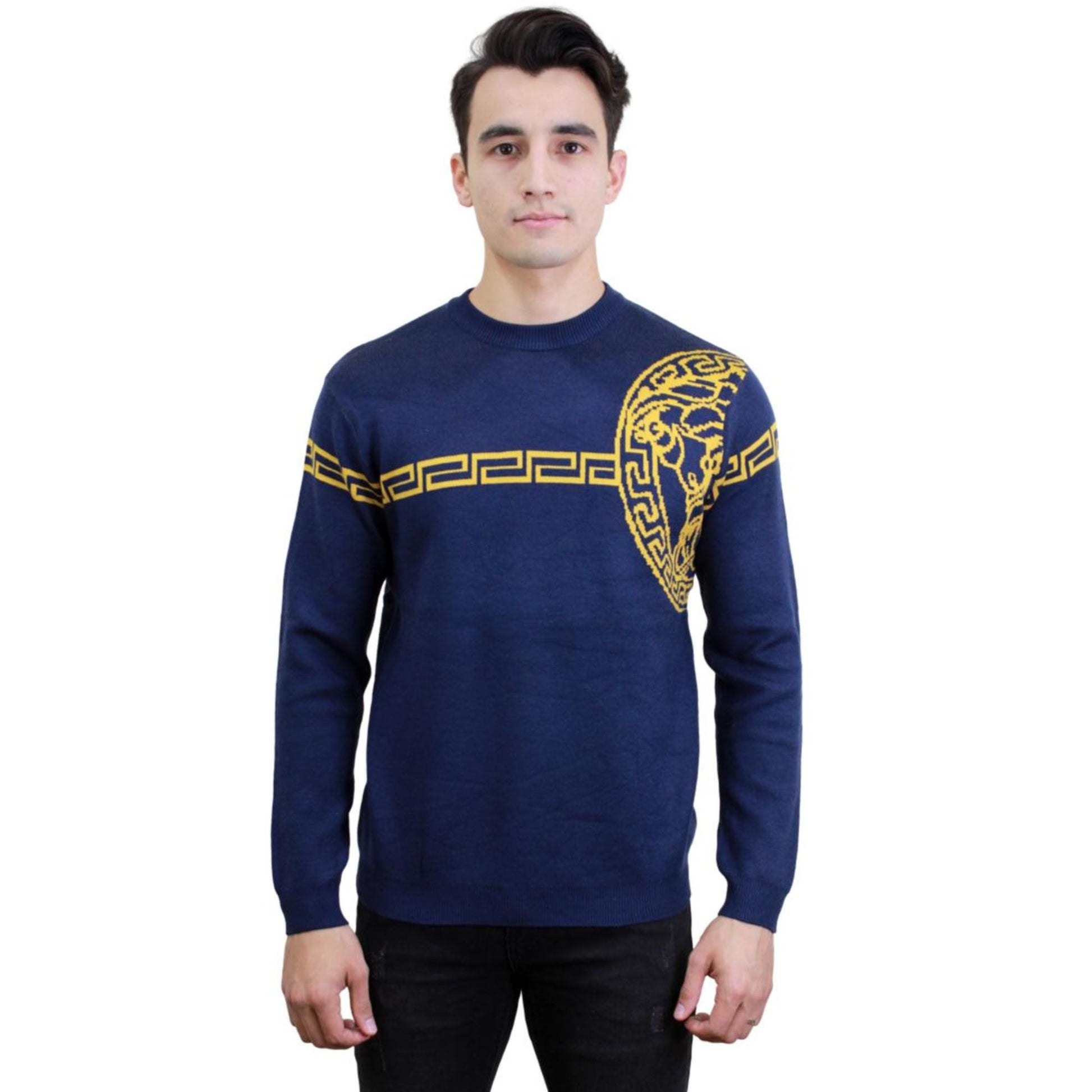 Sudadera para Hombre marca Moderno MJHD-2205 NAVY – Cazanovaonline