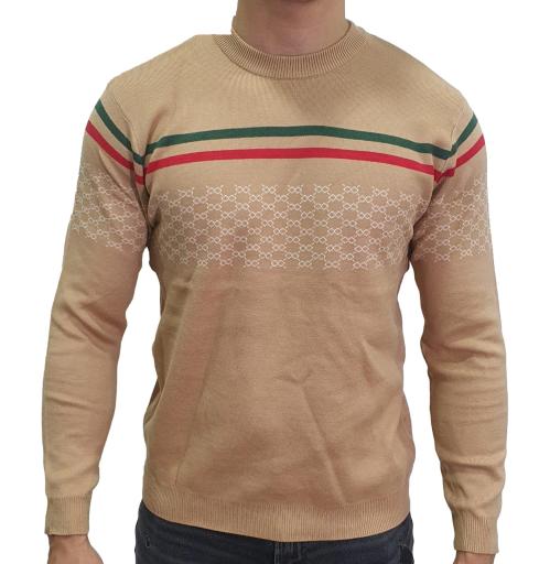 Sueter Para Hombre Marca Moderno MJSW-2210 Khaki