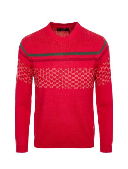 Sueter Para Hombre Marca Moderno MJSW-2211 Red