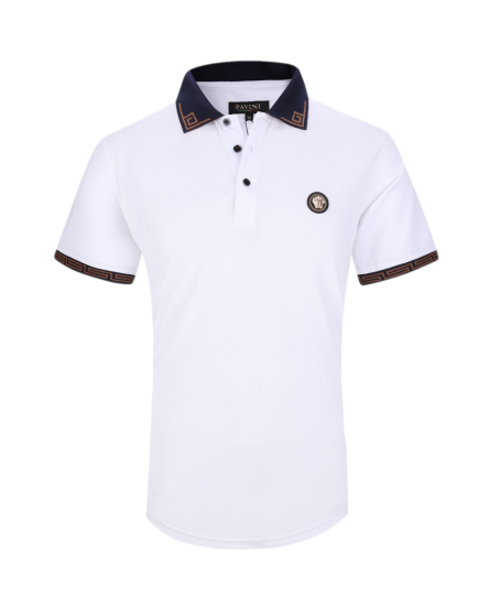 Playera para hombre marca pavini P-1920 White