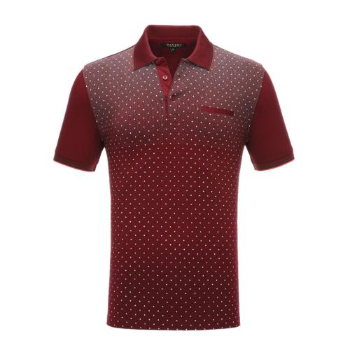 Playera Para Hombre Marca Panini P-1975 Burgundy