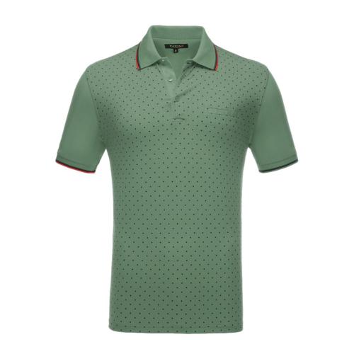 Playera Para Hombre Marca Pavini P-1975 Green