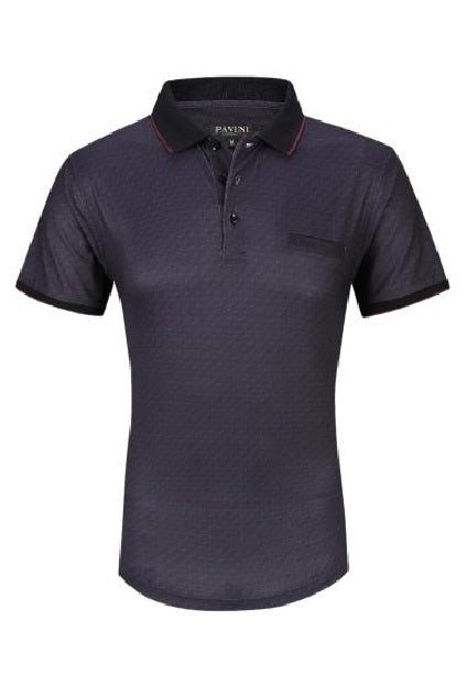 Playera Para Hombre Marca Pavini P-2007 Black