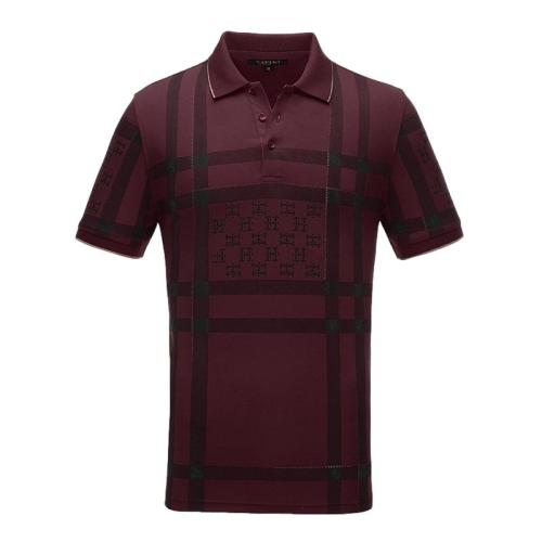 Playera Para Hombre Marca Pavini P-2025 Burgundy