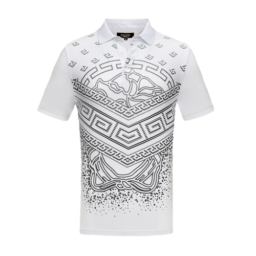 Playera Para Hombre Marca P-2064 White