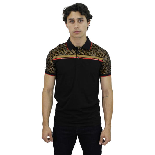 Playera para Hombre Marca PAVINI P-2082-BLACK