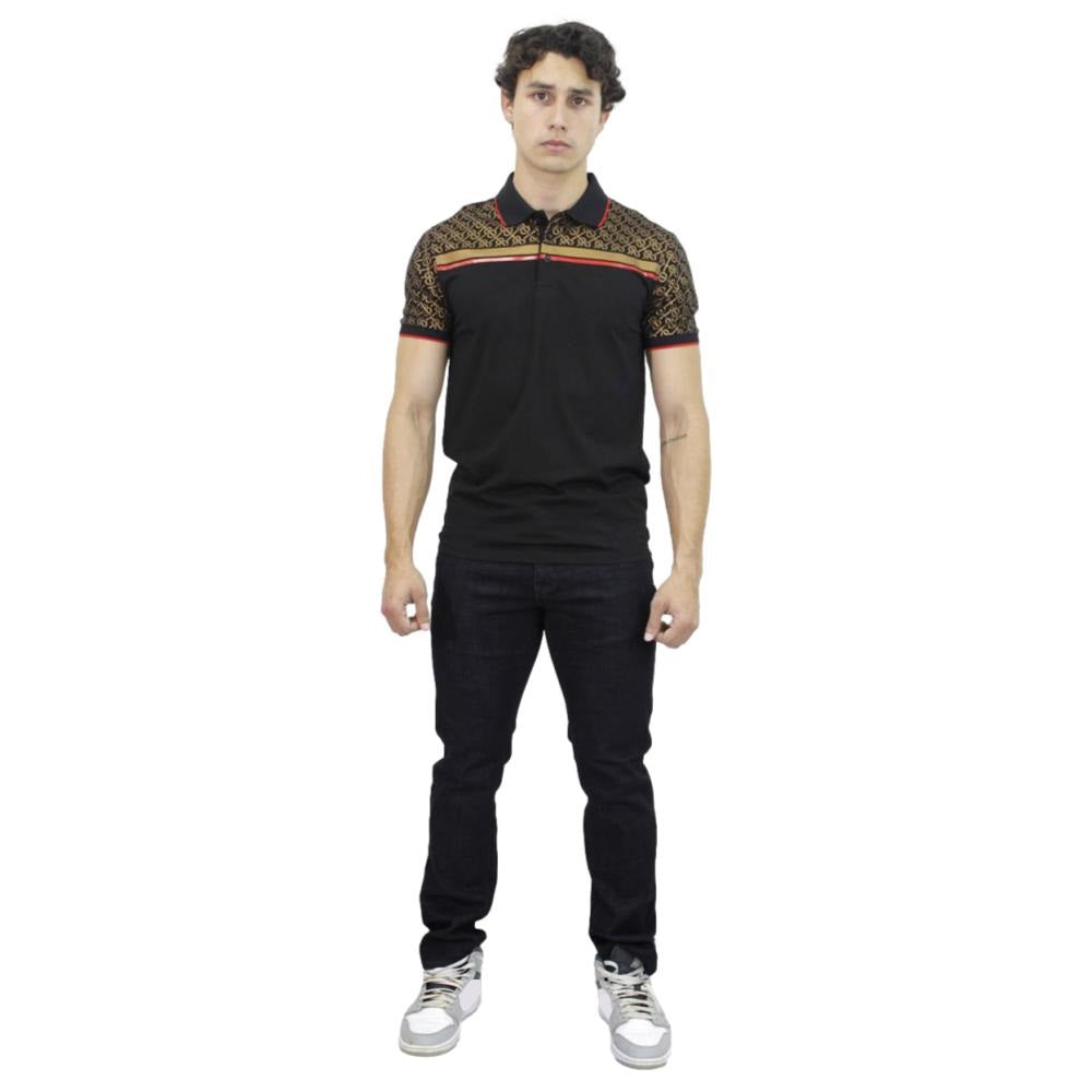 Playera para Hombre Marca PAVINI P-2082-BLACK