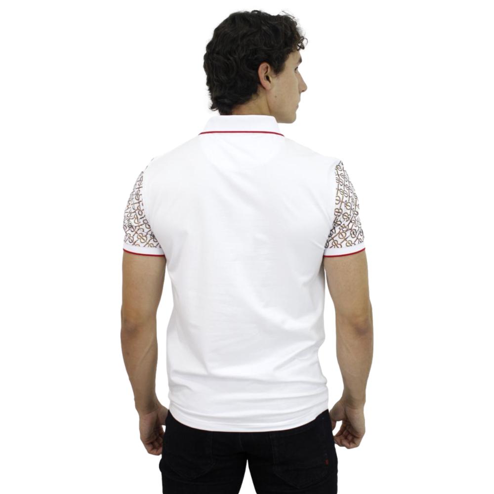 Playera para Hombre Marca PAVINI P-2082-WHITE