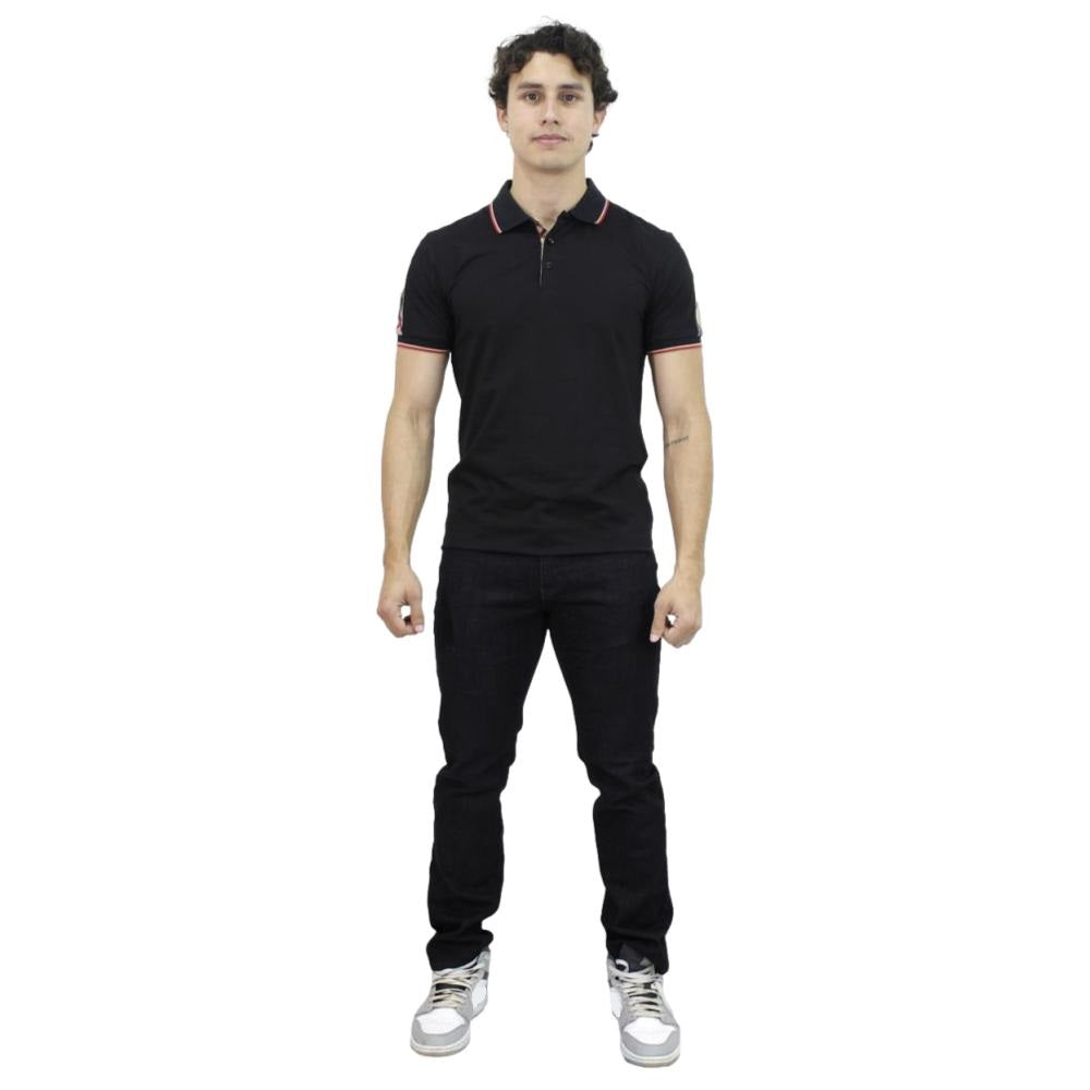 Playera para Hombre Marca PAVINI P-2190 BLACK