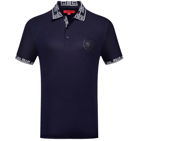 Playera para hombre marca pavini P-2206 Navy