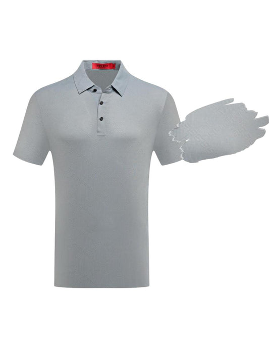 Playera Para Hombre Marca Pavini P-3075-GREY