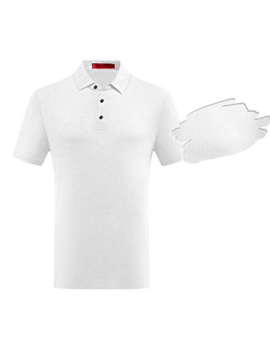 Playera Para Hombre Marca Pavini P-3075-WHITE