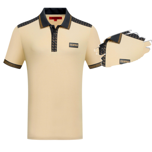 Playera para hombre marca pavini P-3140 Khaki