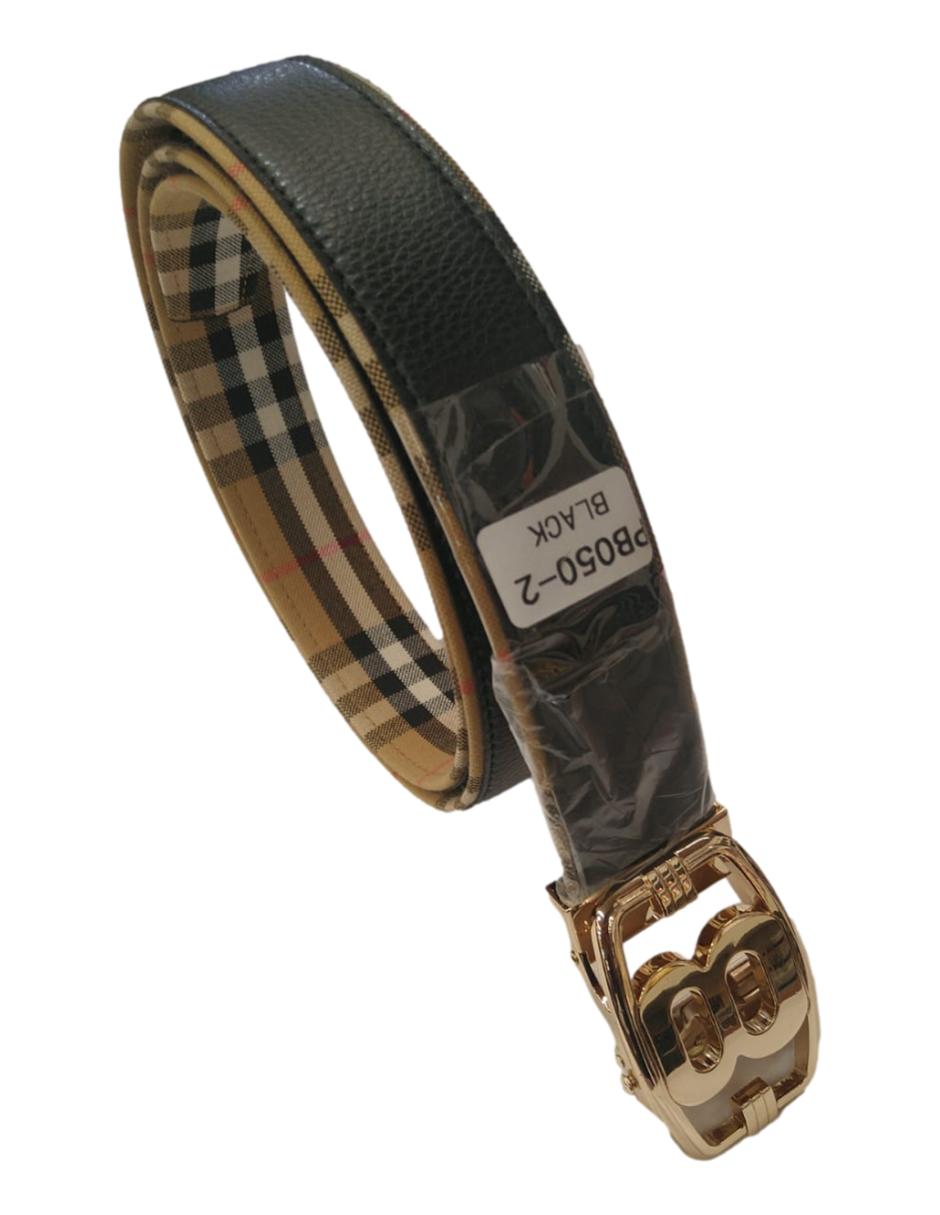 Cinto Marca Pavini Unitalla Recortable a la Medida PB050-1-BLACK