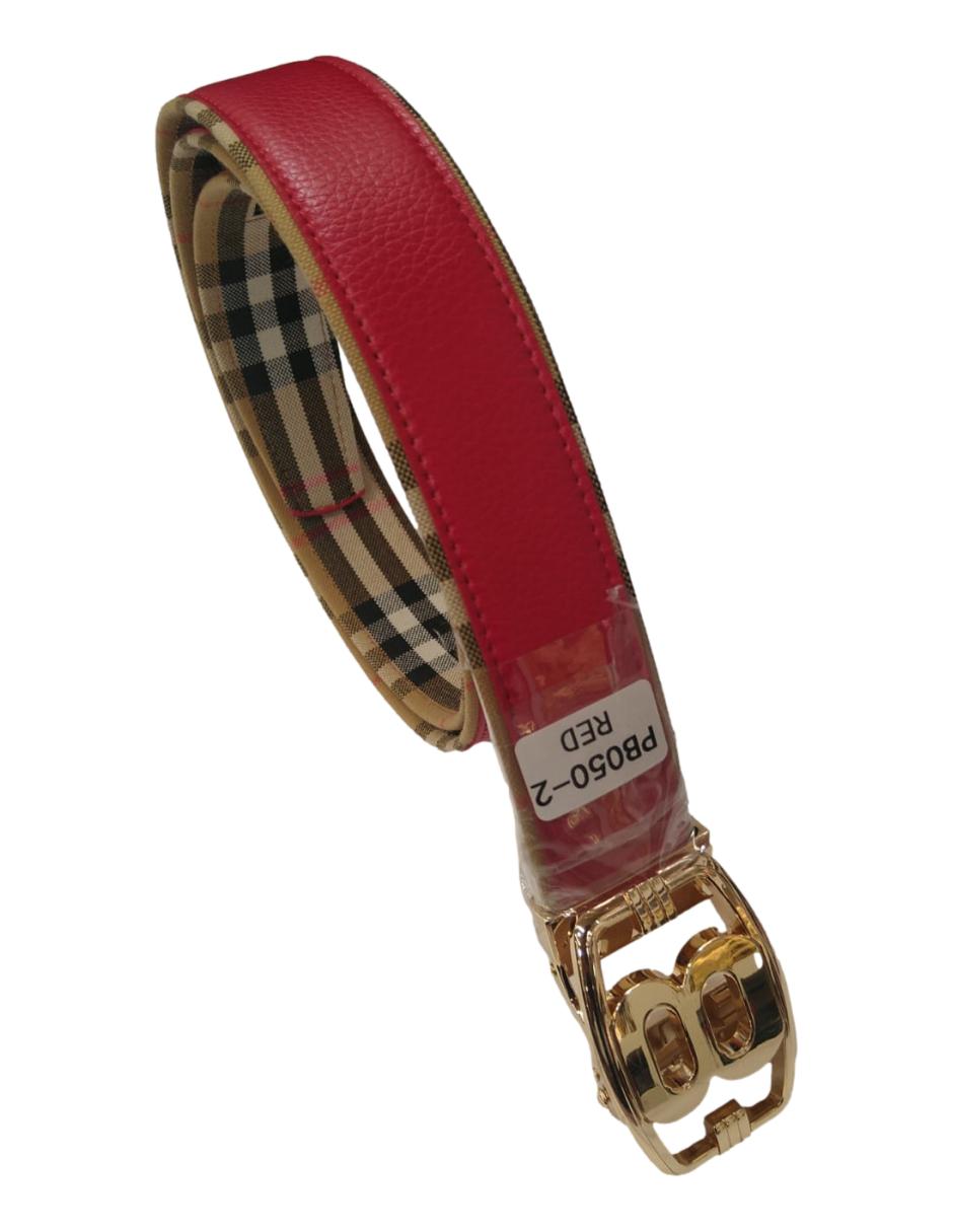 Cinto Marca Pavini Unitalla Recortable a la Medida PB050-2-RED