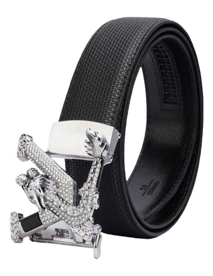 Cinto Marca Pavini Unitalla Recortable a la Medida PB-315-3-BLACK