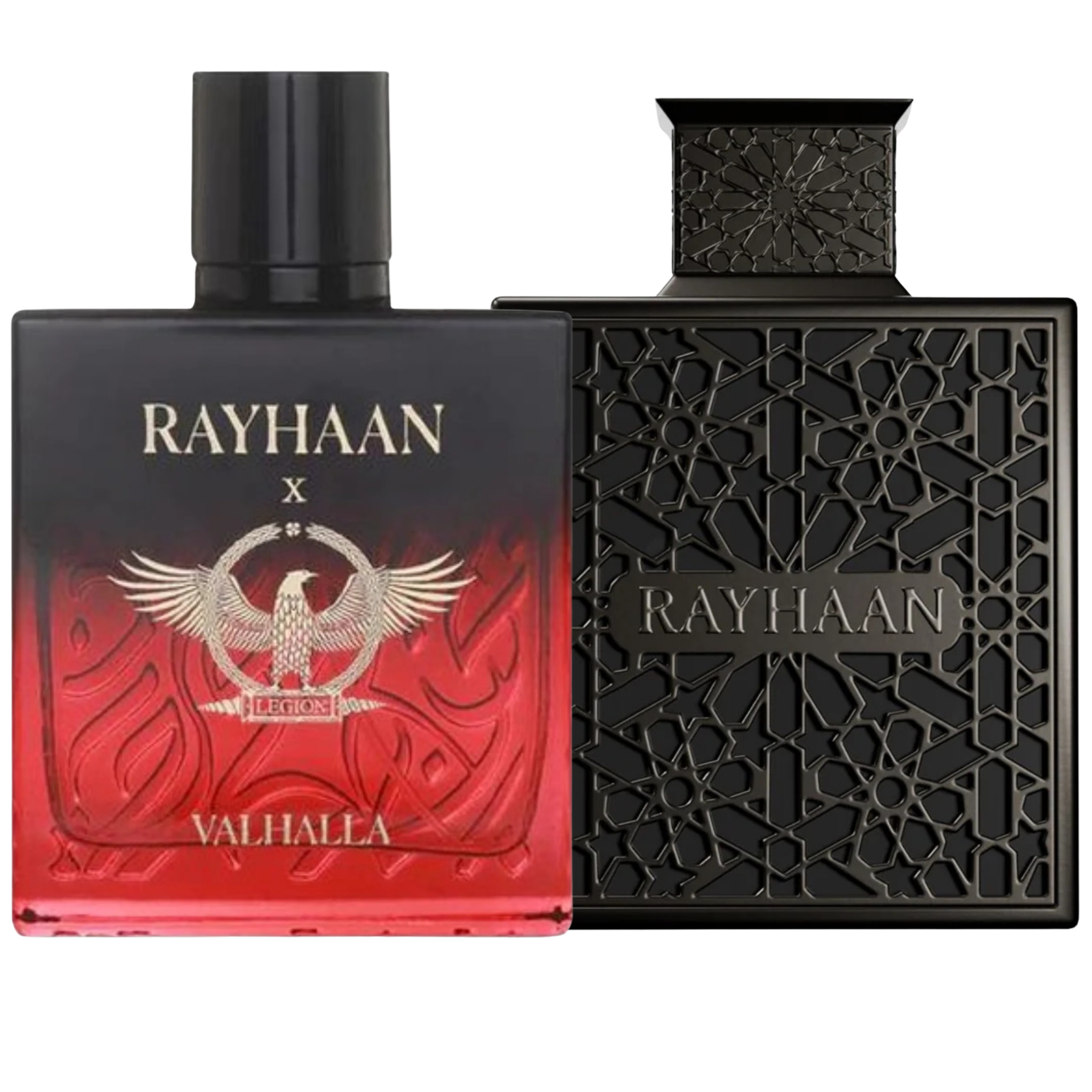 Duo Rayhaan Obsidian y Valhalla de 100 ML EDP
