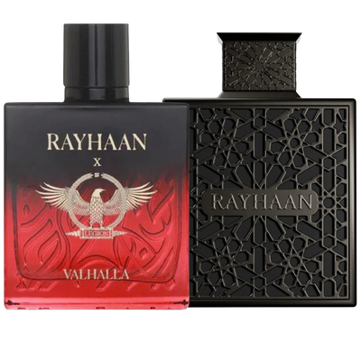 Duo Rayhaan Obsidian y Valhalla de 100 ML EDP