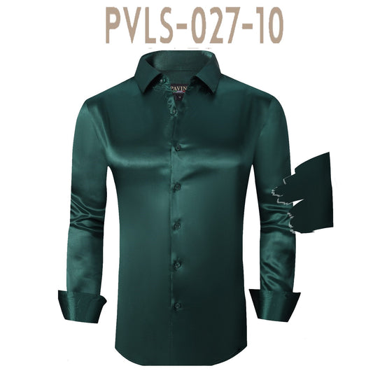 Camisa Para Hombre Marca Pavini PVLS027-10 Verde