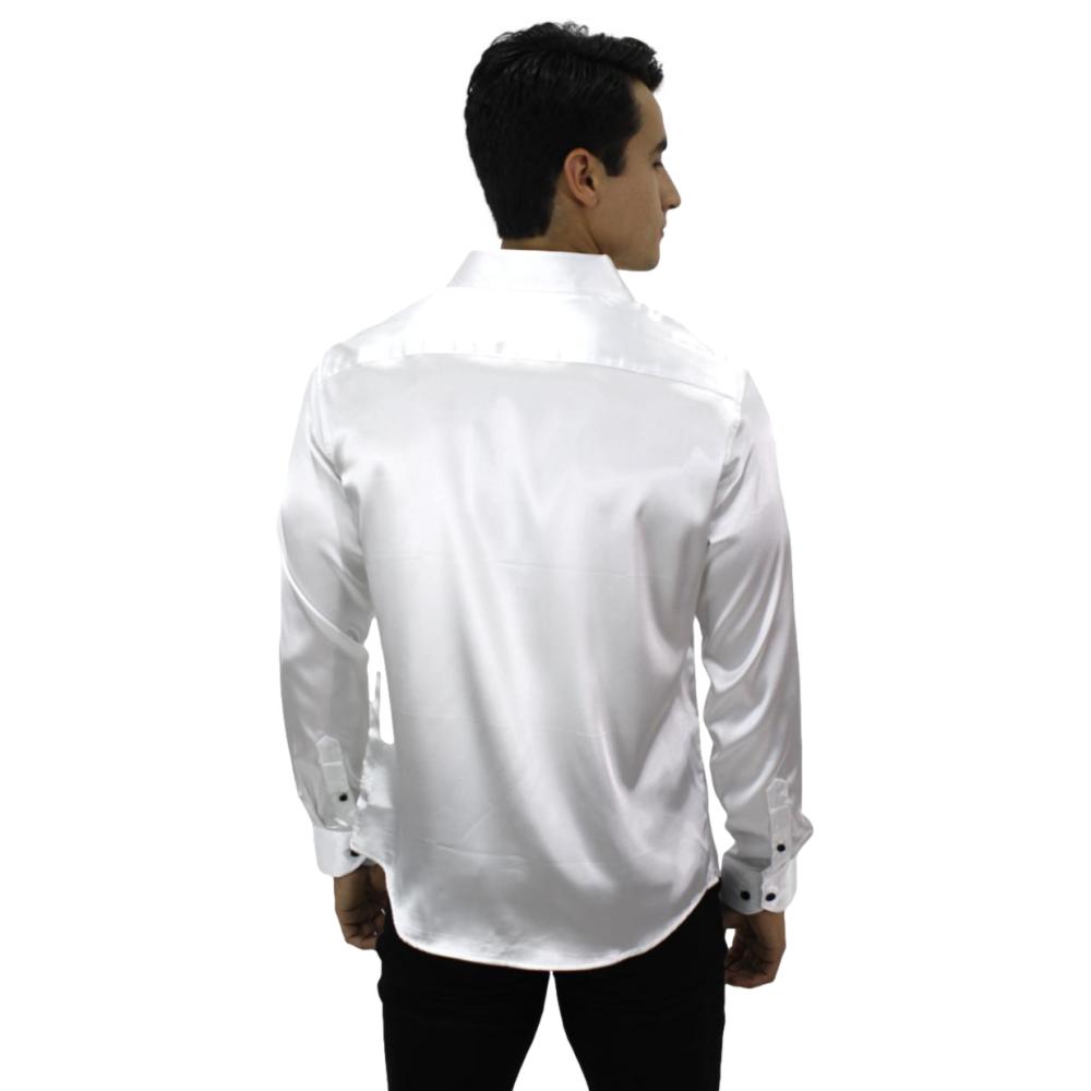 Camisa para Hombre Marca PAVINI PVLS-011-01 WHITE