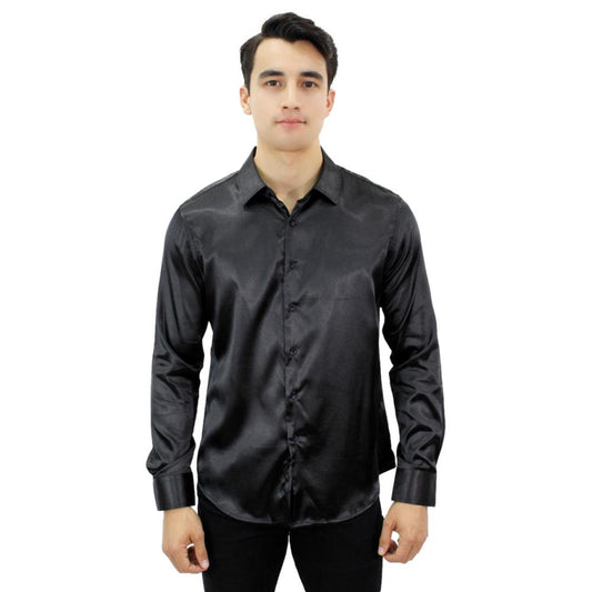 Camisa para Hombre Marca PAVINI PVLS027-BLACK