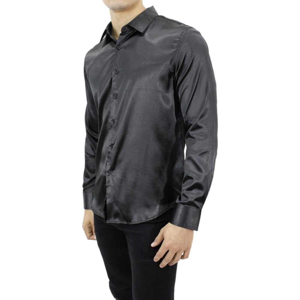 Camisa para Hombre Marca PAVINI PVLS027-BLACK