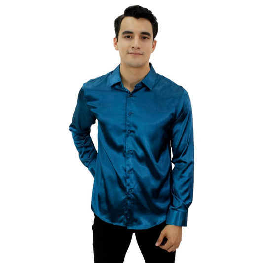 Camisa para Hombre Marca PAVINI PVLS-011-09 TURQUOISE