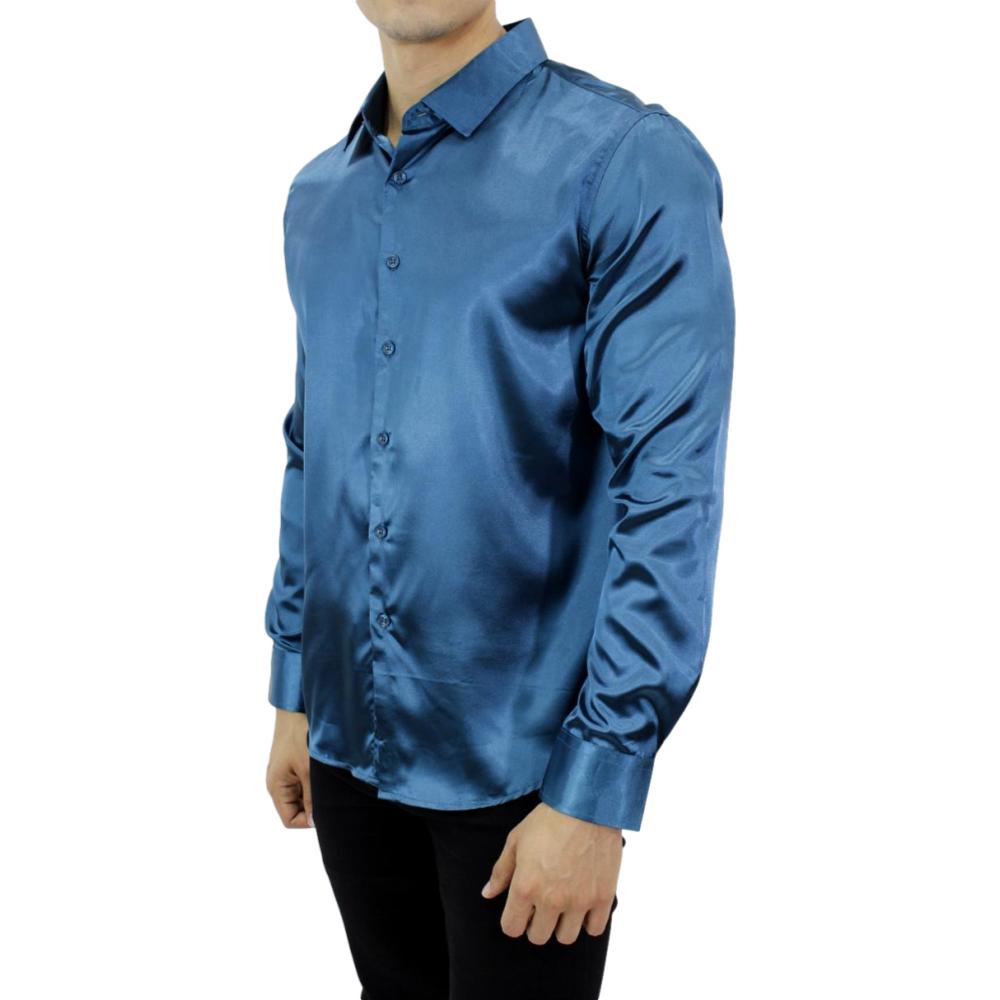 Camisa para Hombre Marca PAVINI PVLS-011-09 TURQUOISE