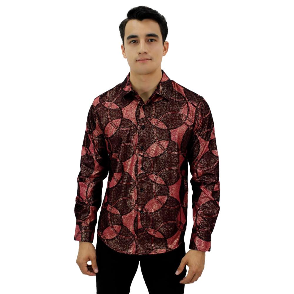 Camisa para Hombre Marca PAVINI PVLS-011-13 INK RED