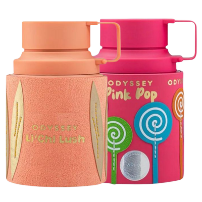 Duo Odyssey Lichi Lush y Odyssey Pink Pop 100ML EDP