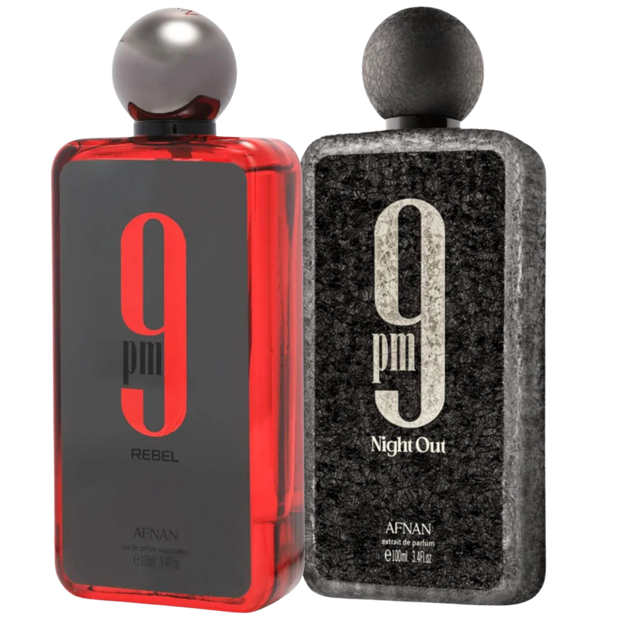 Duo 9 pm Nigth Out y 9 pm Rebel 100ML EDP