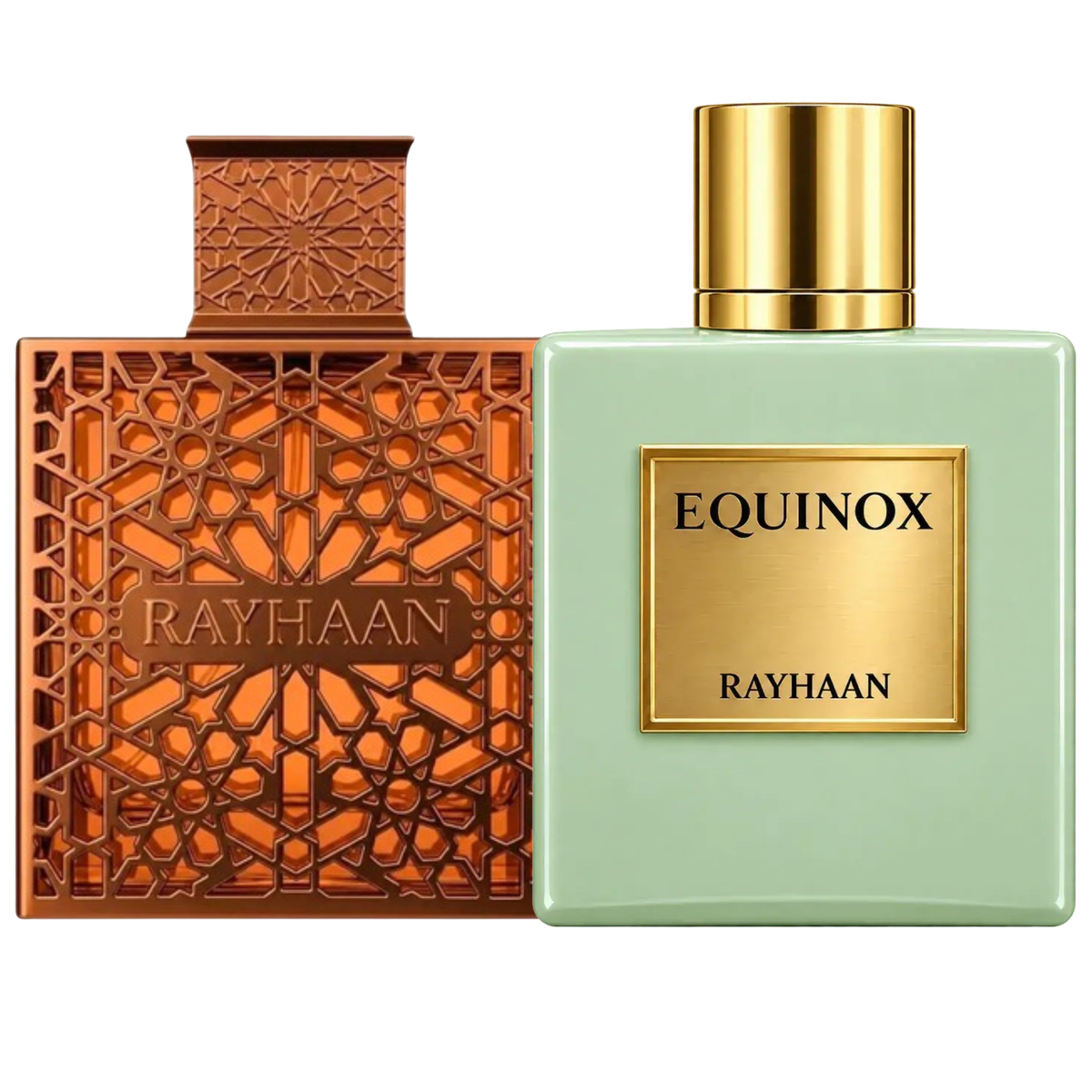 Duo Rayhaan Vantage y Rayhaan Equinox de 100 ml EDP