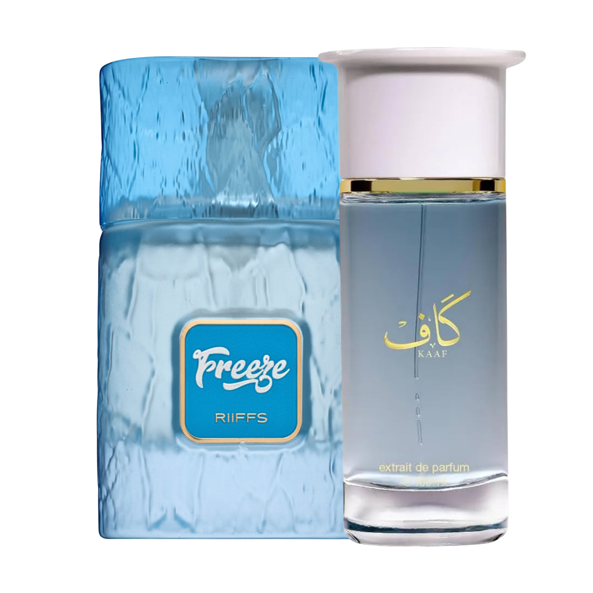Duos Riiffs FREEZE  y Ahmed al Madhribi KAAF 100ML XDP