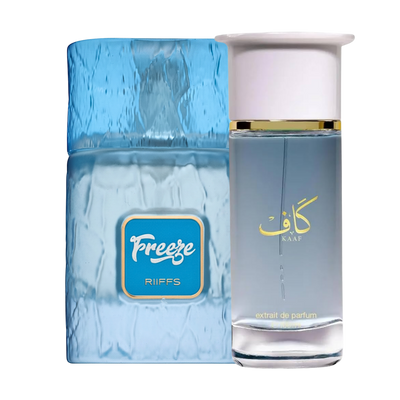 Duos Riiffs FREEZE  y Ahmed al Madhribi KAAF 100ML XDP