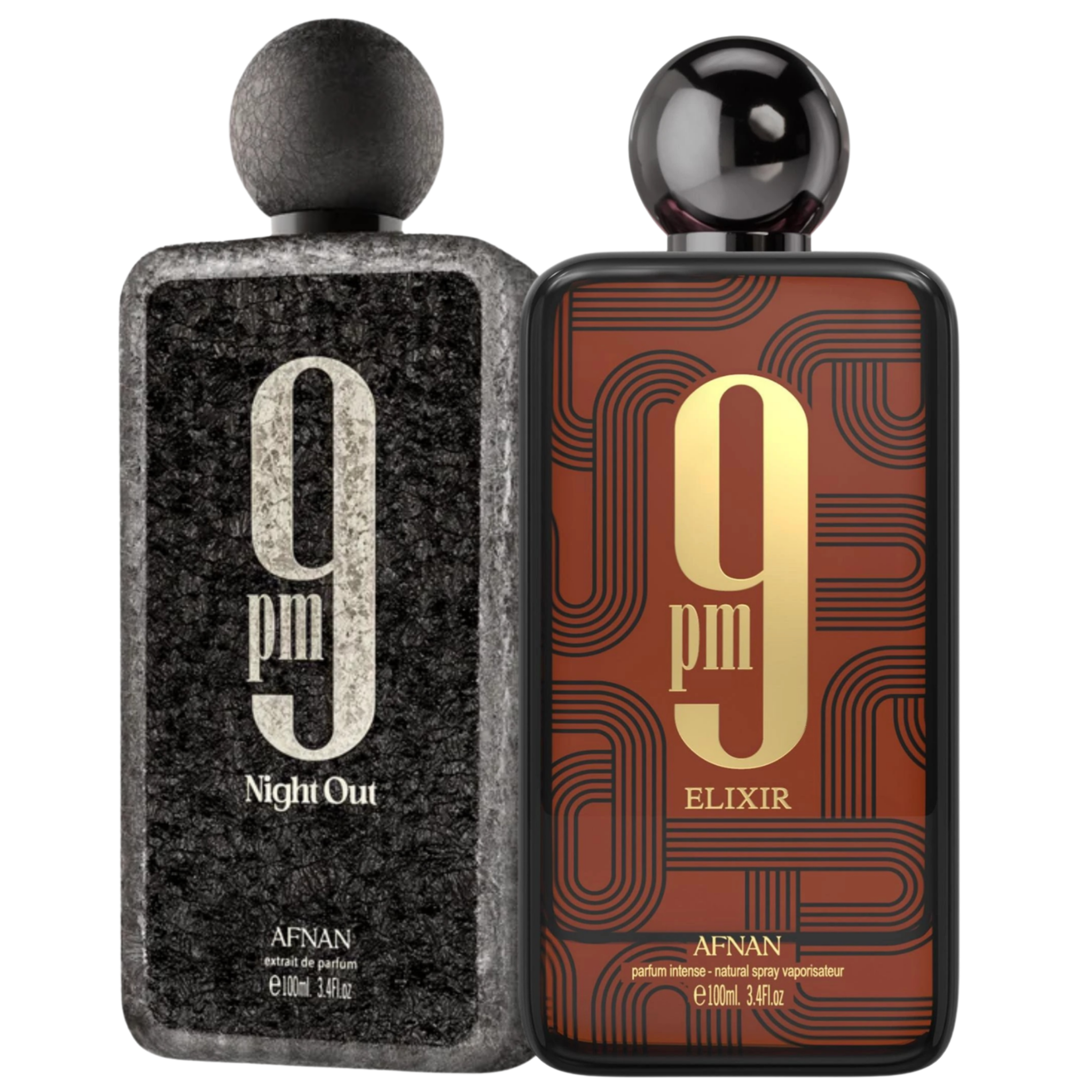 Duos 9 pm Nigth Out y 9 pm elixir 100ML EDP